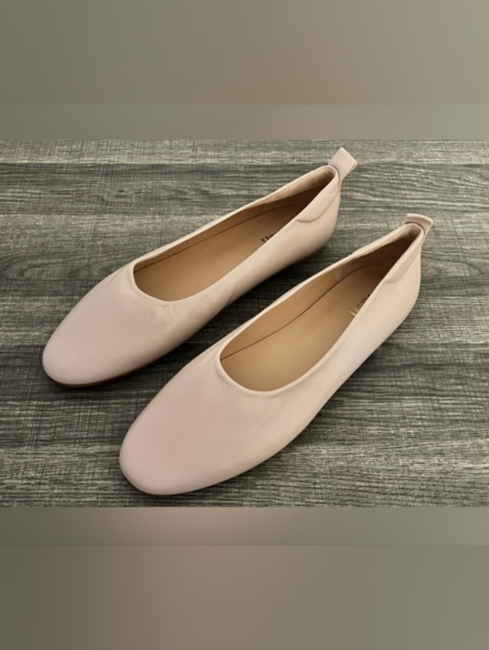 Soletto Ruth Secret Alice 3090 Leather Flats Women's 10 Nude Pink Made In Spain